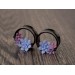 Handmade wedding plugs Pastel succulent gauges for ears