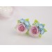 Cute piercing plugs for weddings, 0 gauge - 20mm tunnel