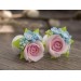 Cute piercing plugs for weddings, 0 gauge - 20mm tunnel