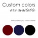 Navy blue rose custom plugs, ear tunnels 00g