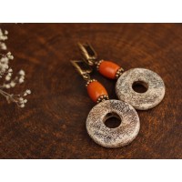 Ancient dangle earrings corrals