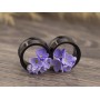 Lilac ear tunnels 00g – 25mm Lilac ear tunnels 00g – 25mm