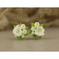 Wedding 00g plugs - unique womens gauged earrings