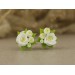 Wedding 00g plugs - unique womens gauged earrings