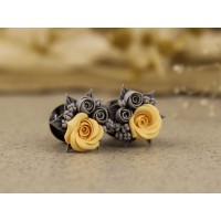 Gray peach plugs 8mm - 20mm