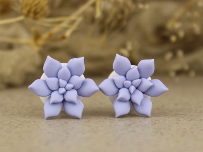 Sky blue succulent ear plugs 3-20mm Sky blue succulent ear plugs 3-20mm