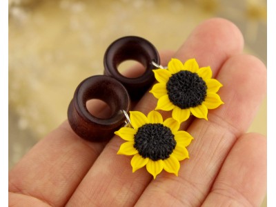Sunflower wood tunnels 8-20 mm Sunflower wood tunnels 8-20 mm