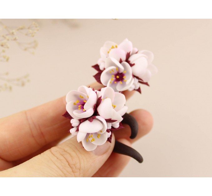 Cherry blossom fake / real ear gauges 