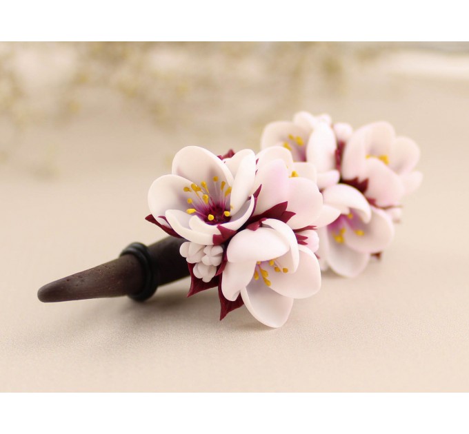 Cherry blossom fake / real ear gauges 