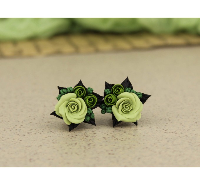 Sage green and olive ear stretch plugs – cute gauges tunnels