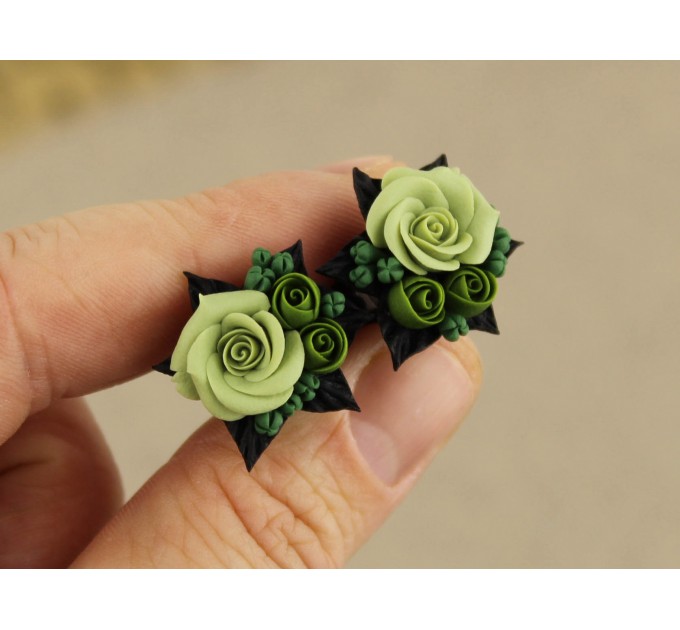 Sage green and olive ear stretch plugs – cute gauges tunnels