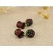 Cute blackberry - handcrafted wooden plugs
