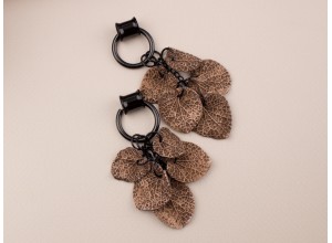 Ancient brown leaves chain hangers 6-25mm 