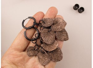Ancient brown leaves chain hangers 6-25mm 