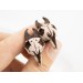 Goat skull earrings for pierced or stretched ears Gothic style tunnels Animal skeleton Ancient bone Pagan Viking Baphometh