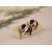Tiny bird skull stud earrings Raven skeleton Halloween jewelry Gothic Witchcraft Pagan Wiccan Dark aesthetic lover gift Handmade 