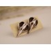 Tiny bird skull stud earrings Raven skeleton Halloween jewelry Gothic Witchcraft Pagan Wiccan Dark aesthetic lover gift Handmade 