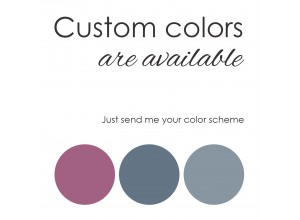 Dusty blue and pink rose ear tunnels 12 – 25mm