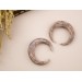 Viking gauge earrings for stretched ears Guys plugs and tunnels Ancient horn Norse Brutal jewelry
