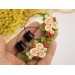 Christmas jewelry for stretched ears Festive tunnels and plugs Gauges Holly berry hoop hangers