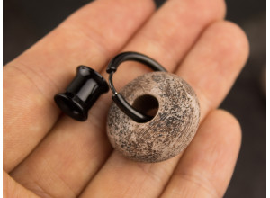 Ancient round bead hoop tunnels 6-25mm