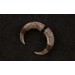 Viking earrings for men Ancient horn shaped faux gauges Boyfriend Husband Brother gift idea Norse 