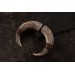 Viking earrings for men Ancient horn shaped faux gauges Boyfriend Husband Brother gift idea Norse 
