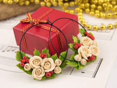 Xmas flowers hoop tunnels 6-25mm