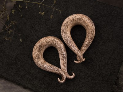 Spiral bone textured gauges 5 - 14mm
